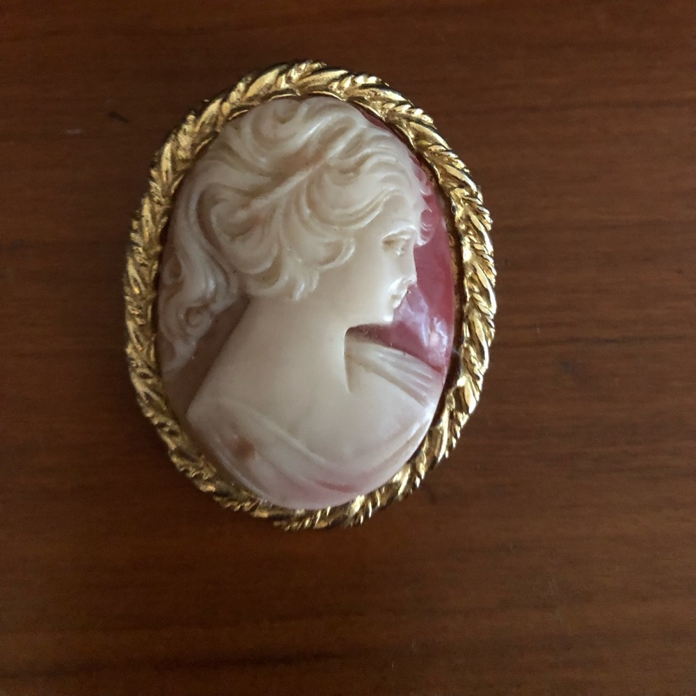 🕯Victorian🏹 Cameo Brooch